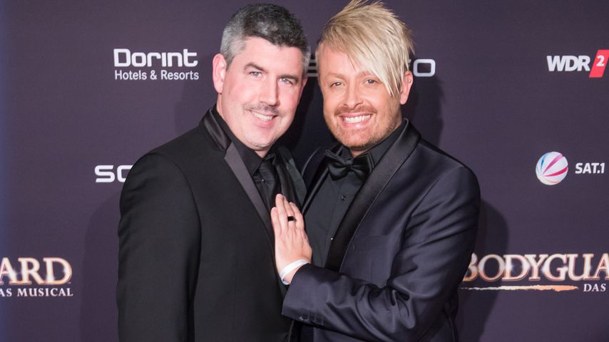 Paul Reeves und Ross Antony bei der Premiere von "Bodyguard – Das Musical"