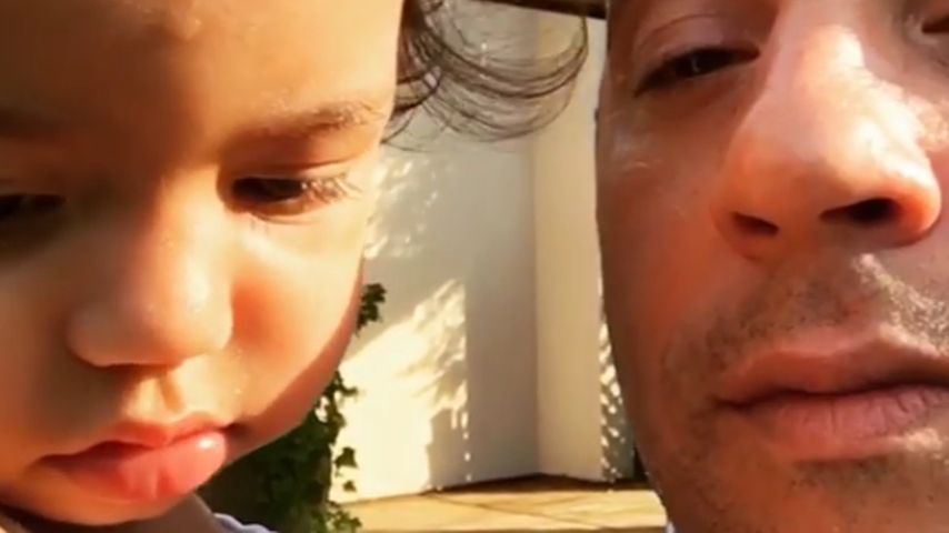 Vin Diesel mit Töchterchen Pauline