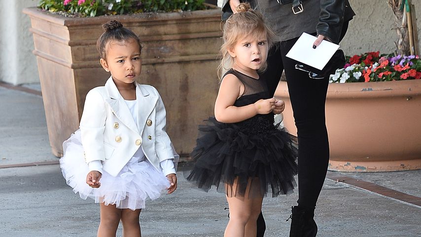 Kim Kardashian, North West und Penelope Disick