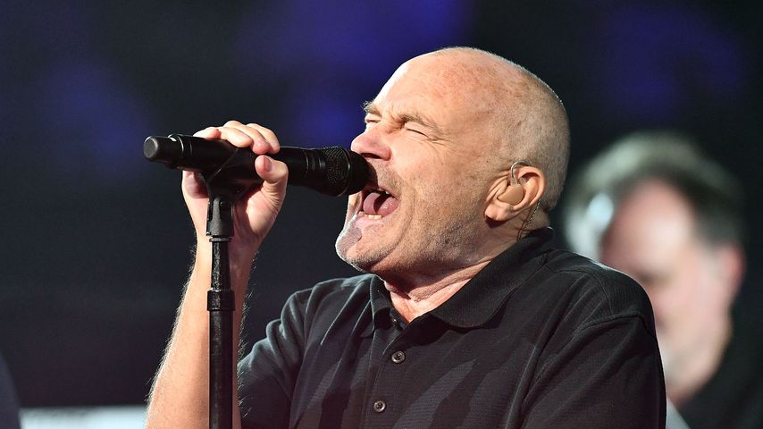 Phil Collins bei einem Auftritt in New York