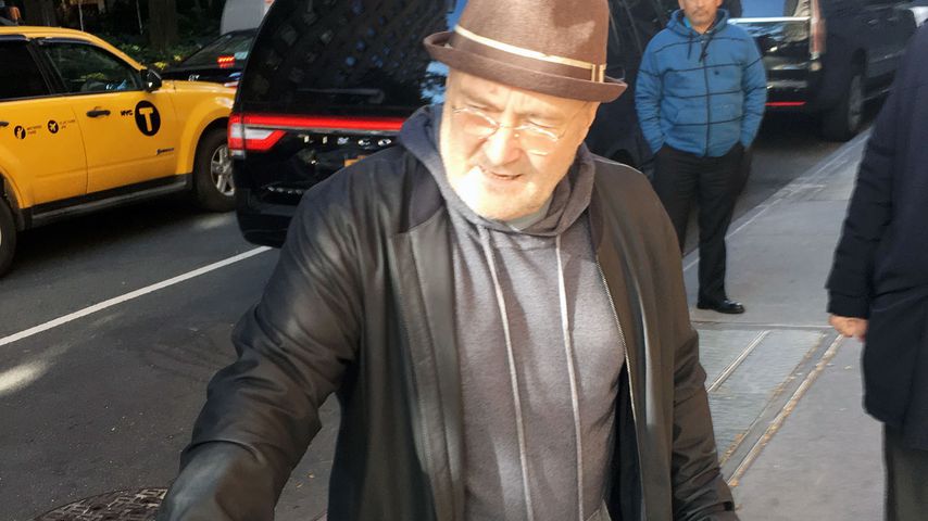 Phil Collins unterwegs in New York, Oktober 2016