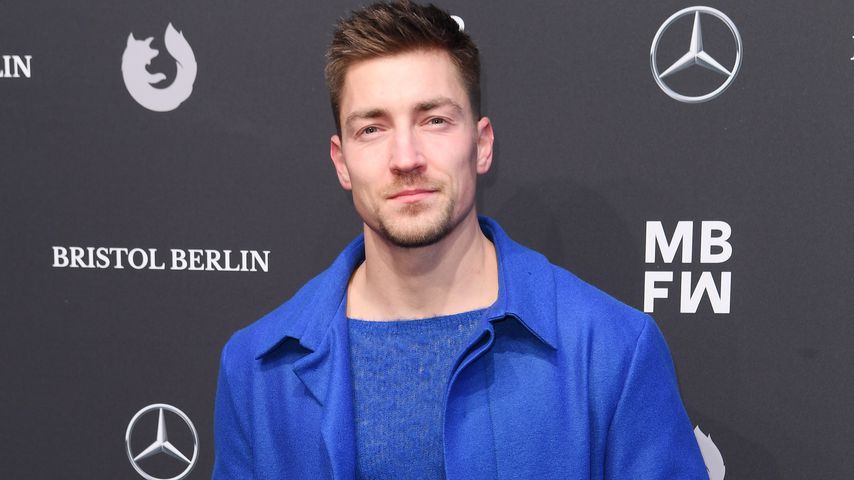 Ex-Kunstturner Philipp Boy auf der Ivanman-Fashionshow in Berlin