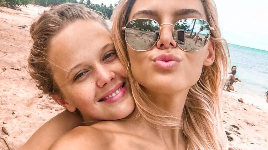 Pia Riegel und Gerda Lewis, Kandidatinnen bei "Germany's next Topmodel"
