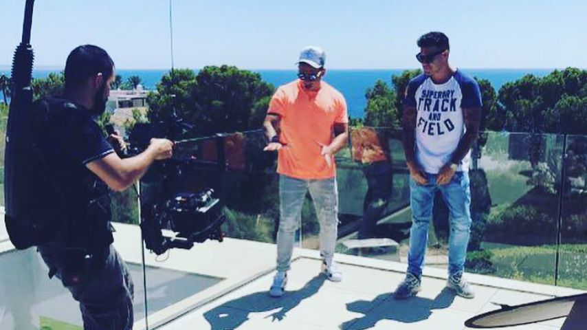 Pietro Lombardi und Kay One auf Mallorca