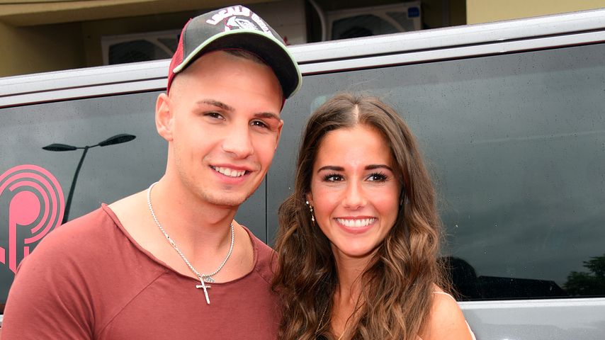 Pietro und Sarah Lombardi im August 2016 in Groß-Gerau