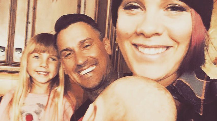 Pink, Carey Hart und ihre Kinder Willow und Jameson