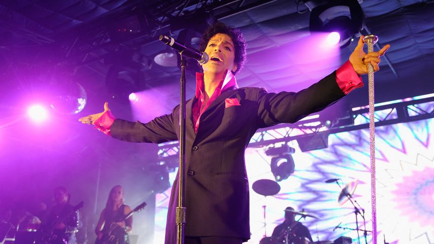 Prince bei einem Konzert in Austin, Texas