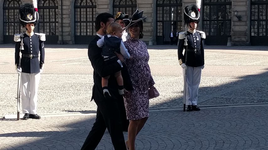 Prinz Alexander, Prinz Carl Philip und Prinzessin Sofia von Schweden