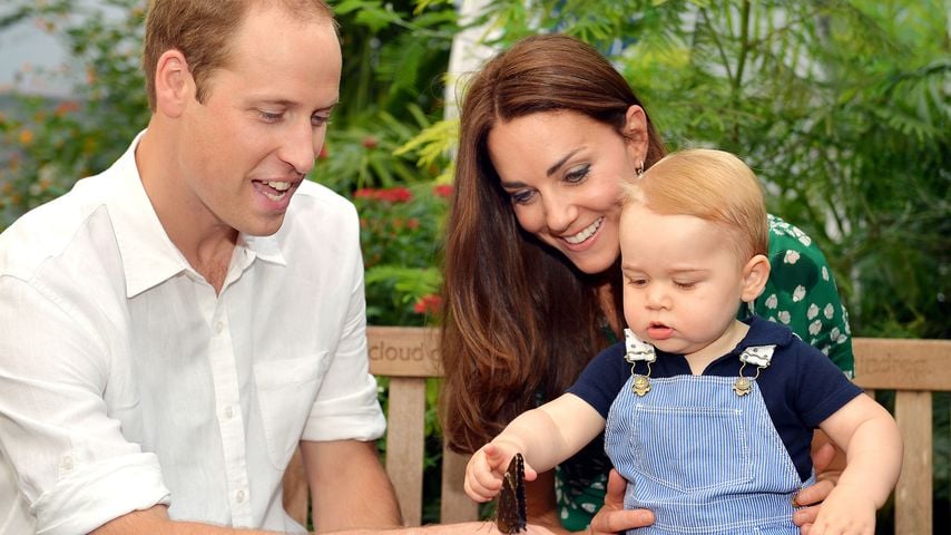 Herzogin Kate, Prinz William und Prinz George