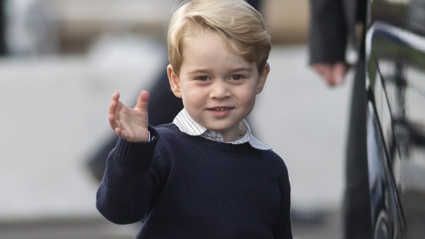 Prinz George am letzten Tag der royalen Kanada-Reise