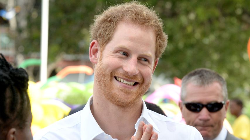Prinz Harry bei einem Charity-Projekt in Antigua 2016