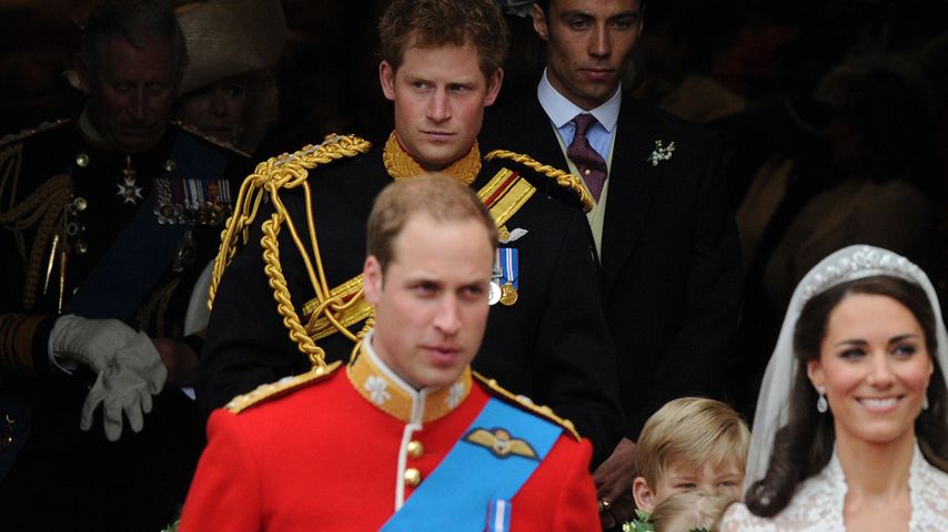 Herzogin Kate, Prinz Harry und Prinz William