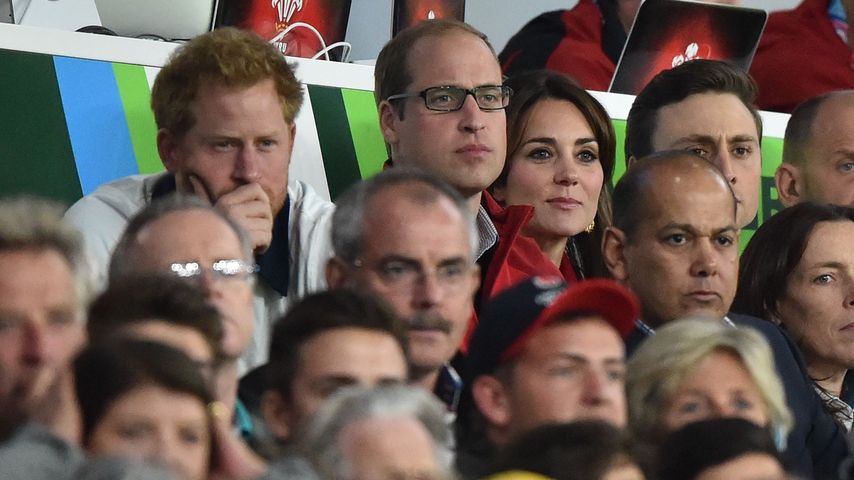 Herzogin Kate, Prinz Harry und Prinz William