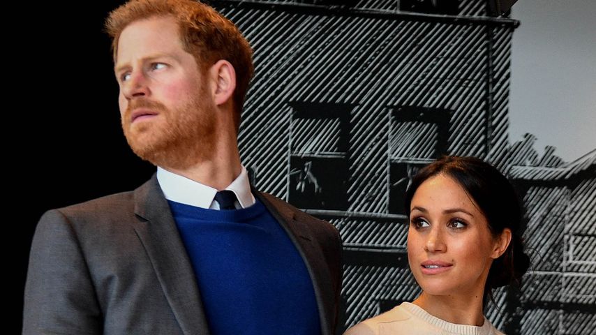 Prinz Harry und Meghan Markle bei einem Event in Belfast