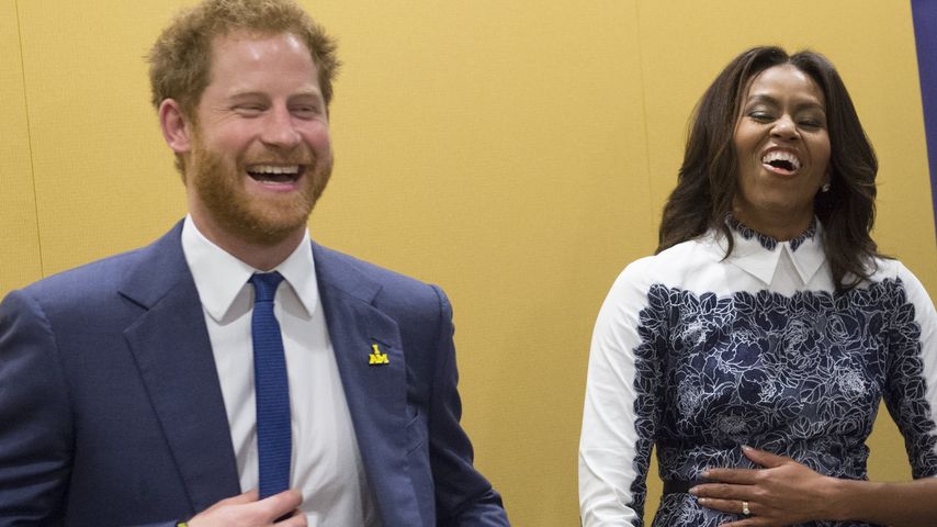 Prinz Harry und Michelle Obama