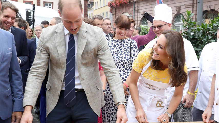 Prinz William und Herzogin Kate in Heidelberg