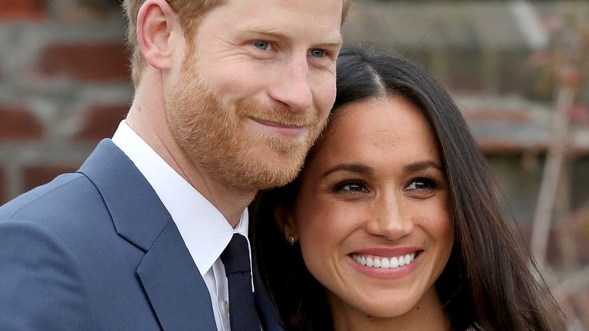 Prinz Harry und Meghan Markle bei ihrer Verlobungsverkündung