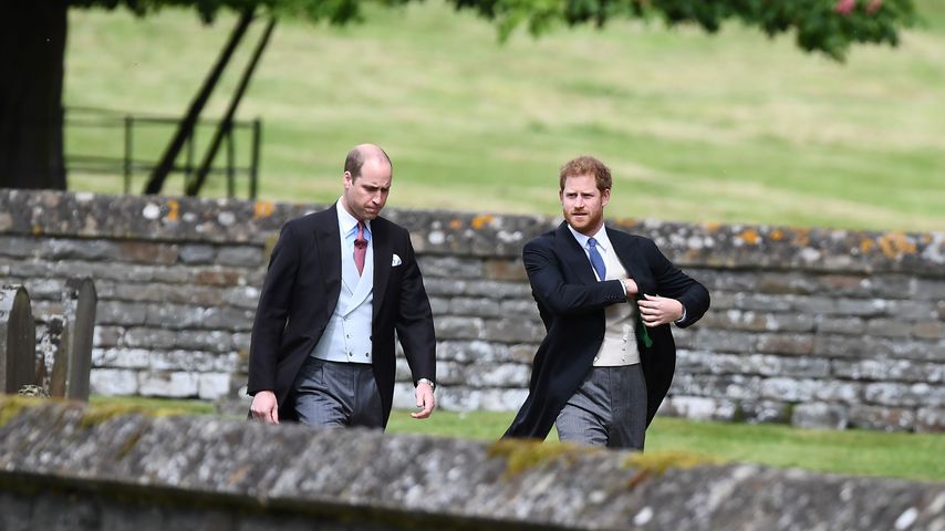 Prinz William und Prinz Harry bei Pippas Hochzeit
