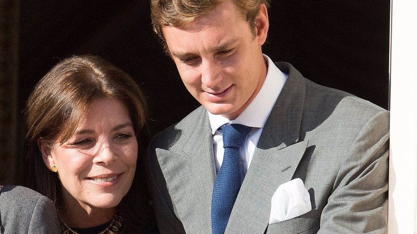 Prinzessin Caroline und ihr Sohn Pierre Casiraghi
