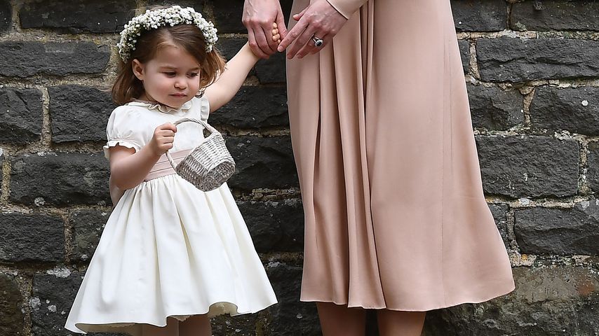 Prinzessin Charlotte und Herzogin Kate bei der Middleton-Hochzeit in Englefield