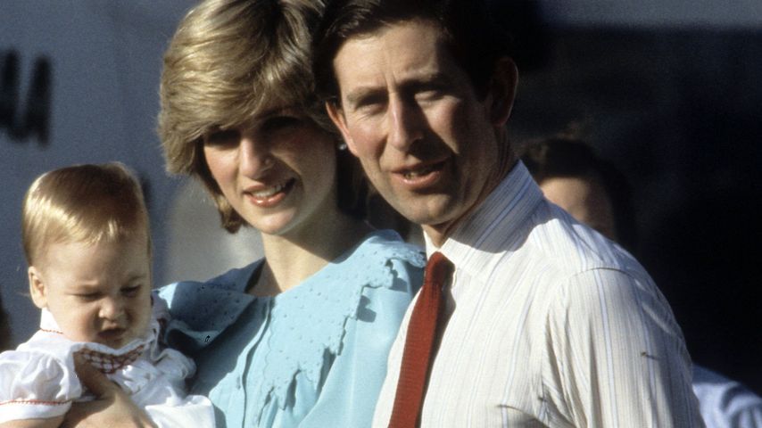 Prinz William, Prinz Charles und Prinzessin Diana