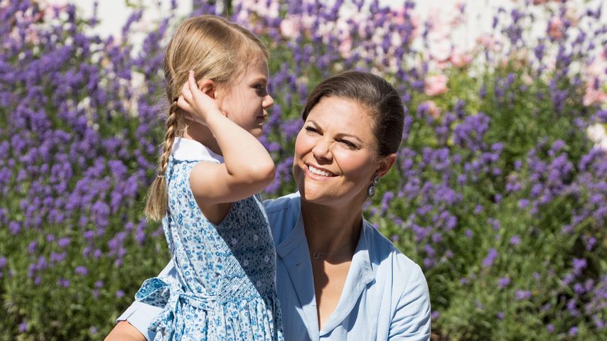 Prinzessin Estelle und Prinzessin Victoria von Schweden