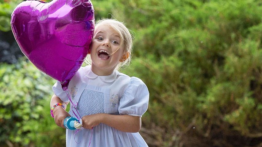 Prinzessin Estelle von Schweden am 39. Geburtstag ihrer Mutter Victoria