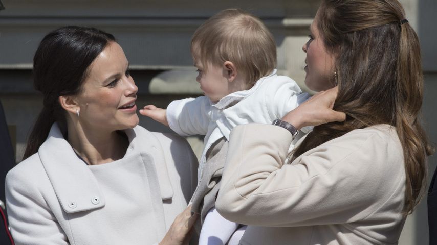 Prinzessin Leonore von Schweden, Madeleine von Schweden und Sofia Hellqvist
