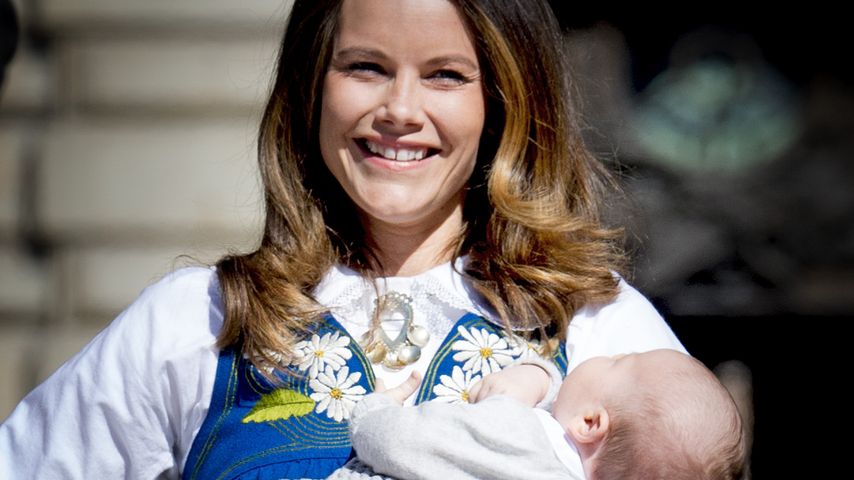 Prinzessin Sofia und Prinz Alexander am schwedischen Nationalfeiertag