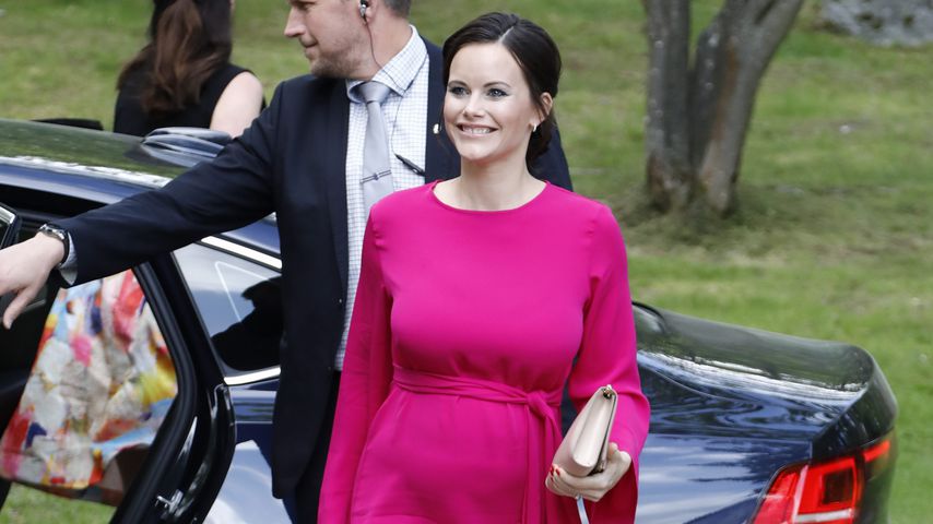 Prinzessin Sofia während ihrer zweiten Schwangerschaft