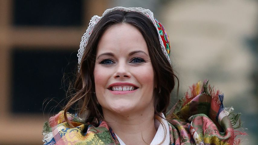 Prinzessin Sofia und Prinz Gabriel bei seiner Taufe am 1. Dezember 2017