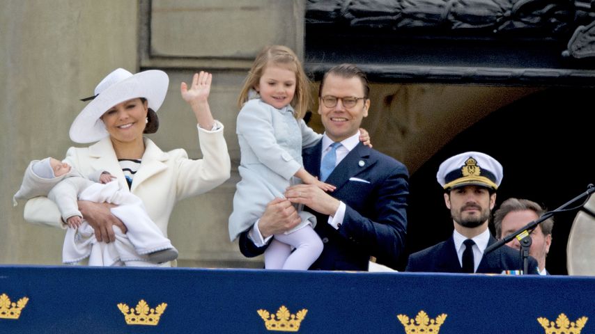 Prinzessin Estelle von Schweden, Prinzessin Victoria von Schweden, Prinz Oscar von Schweden und Prin