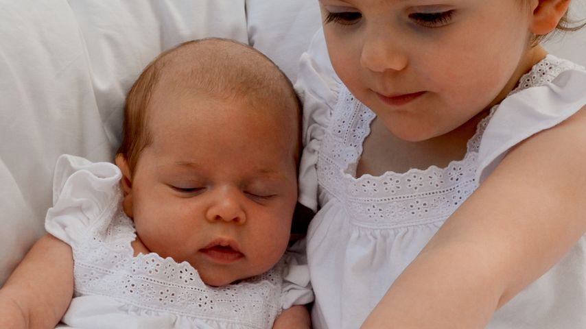 Prinzessin Leonore von Schweden und Prinzessin Estelle von Schweden