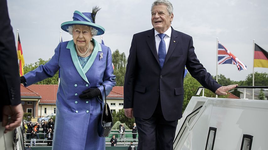 Queen Elizabeth II. und Joachim Gauck