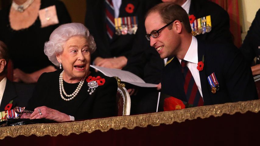 Queen Elizabeth II. und Prinz William