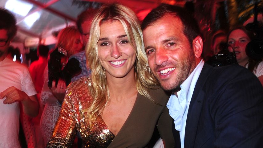 Rafael van der Vaart und Estavana Polman bei einer After-Party in Berlin
