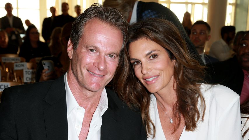 20. Hochzeitstag: Cindy Crawford knutscht ihren Rande