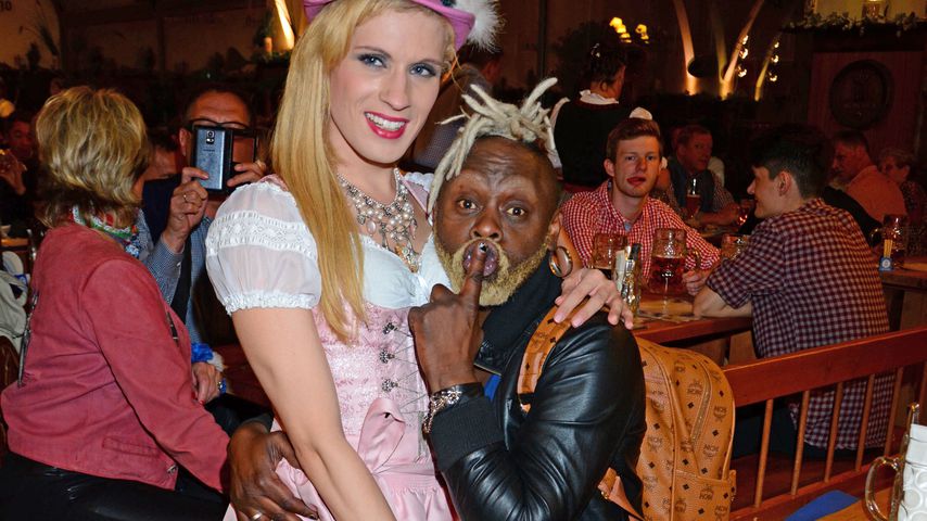 Raphaela Salentin und Jim Reeves auf dem Oktoberfest 2015