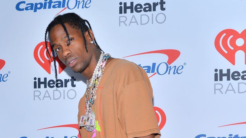 Rapper Travis Scott beim iHeartRadio Music Festival