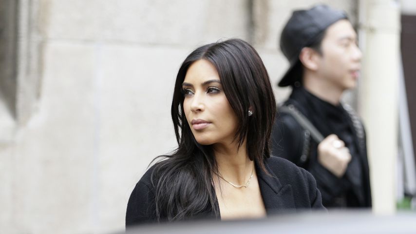 Reality-TV-Star Kim Kardashian in Paris