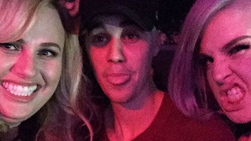 Justin Bieber, Kelly Osbourne und Rebel Wilson