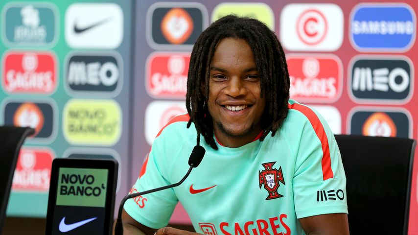 Renato Sanches bei einer Pressekonferenz zur EM 2016
