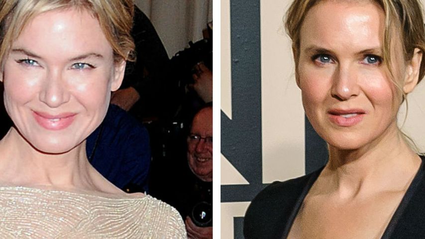 Renee Zellweger 2011 und 2014