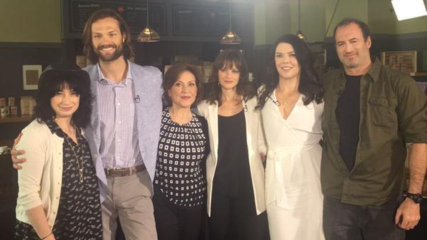 Alexis Bledel, Lauren Graham, Jared Padalecki, Kelly Bishop und Scott Patterson