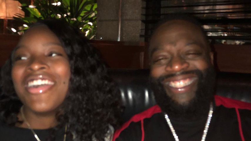 Rick Ross mit seiner Tochter Toie