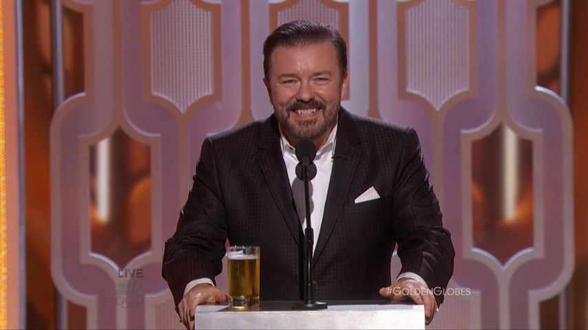 Ricky Gervais bei den Golden Globes 2016