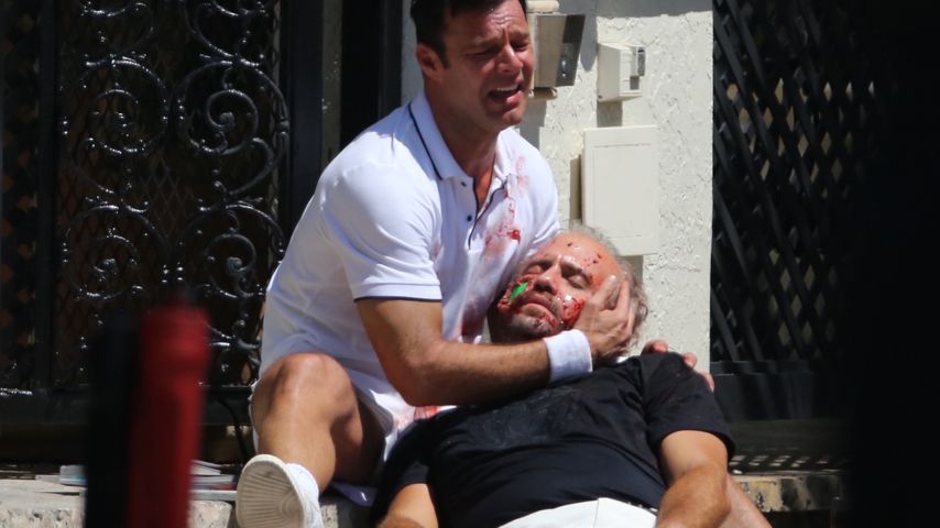 Krasse Szene am Set: Ricky Martin entdeckt Versaces Leiche!
