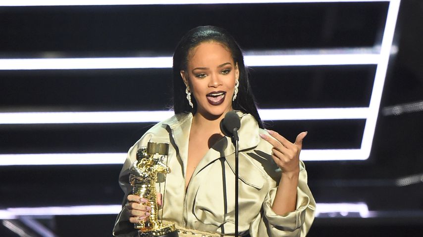 Rihanna auf der VMA-Bühne in New York
