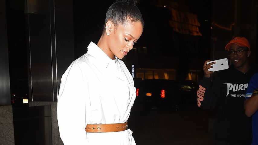 Rihanna bei einem Dinner