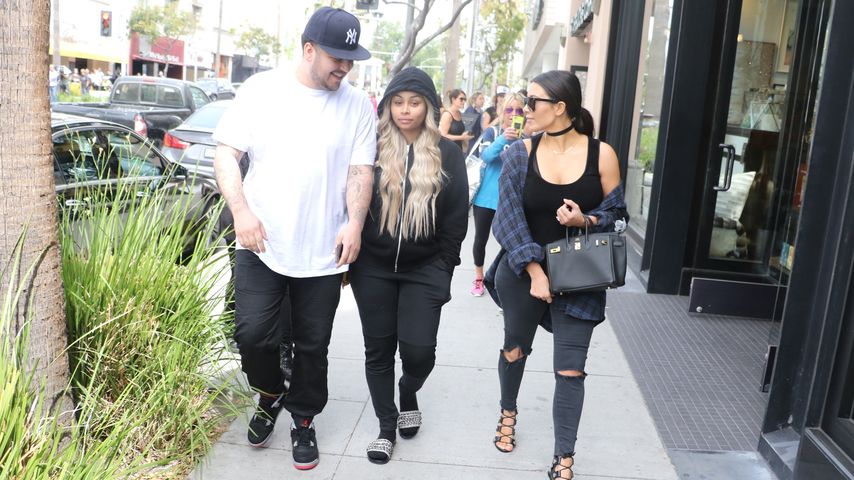 Blac Chyna, Kim Kardashian und Robert Kardashian